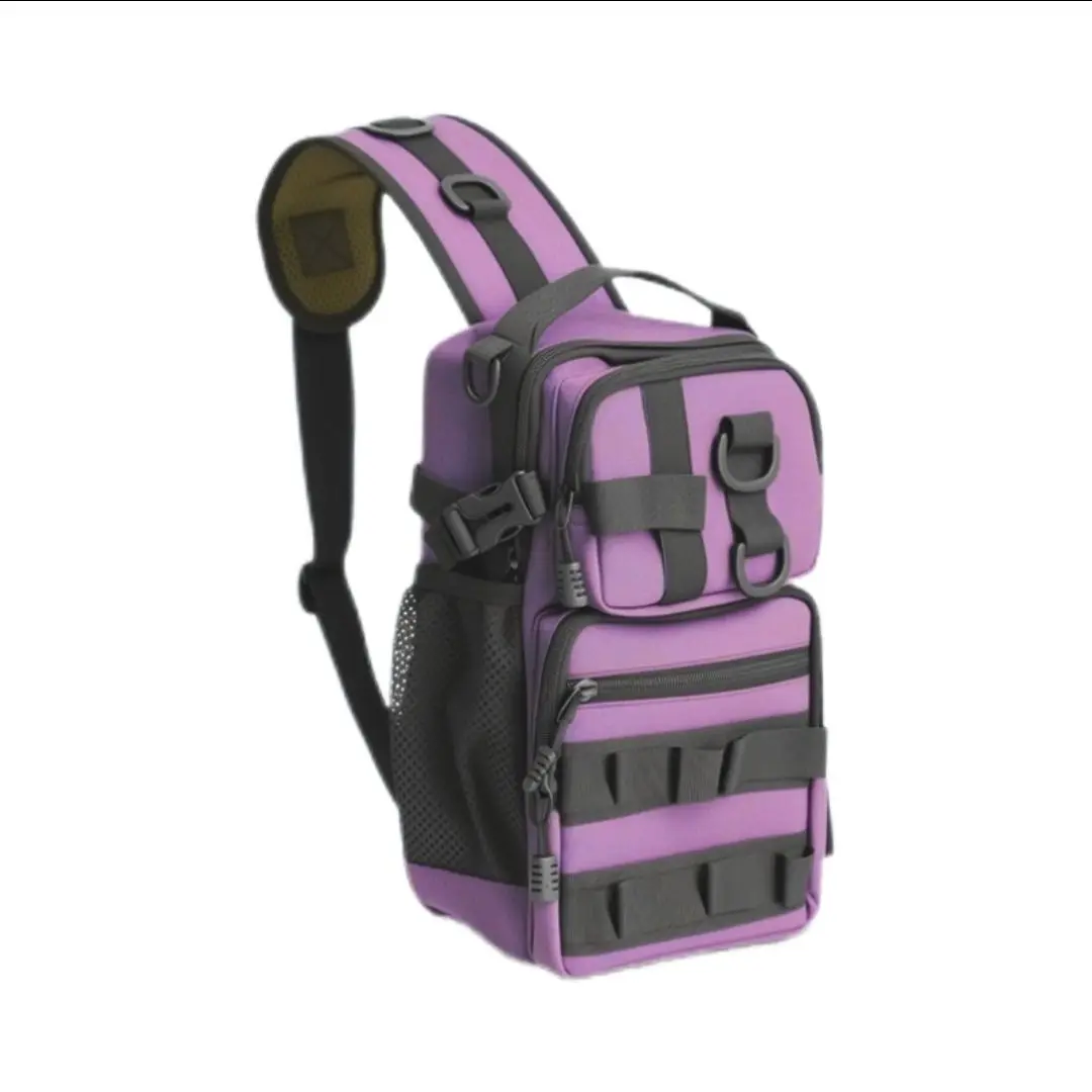 Bag Waterproof Oxford Single Shoulder Bags Tactical Chest Bags Big Capacity Crossbody Bags Camouflage Chest Bag