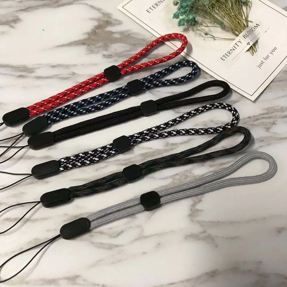 

1 Pc Durable Colorful Gadget Rope Adjustable Short Style Camera Lanyard Woker U Disk Flash Drives Hanging Rope Accessory