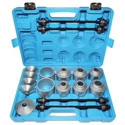 36pc Universal Press and Pull Sleeve Kit Bush Bearing Removal Insertion Tool Set