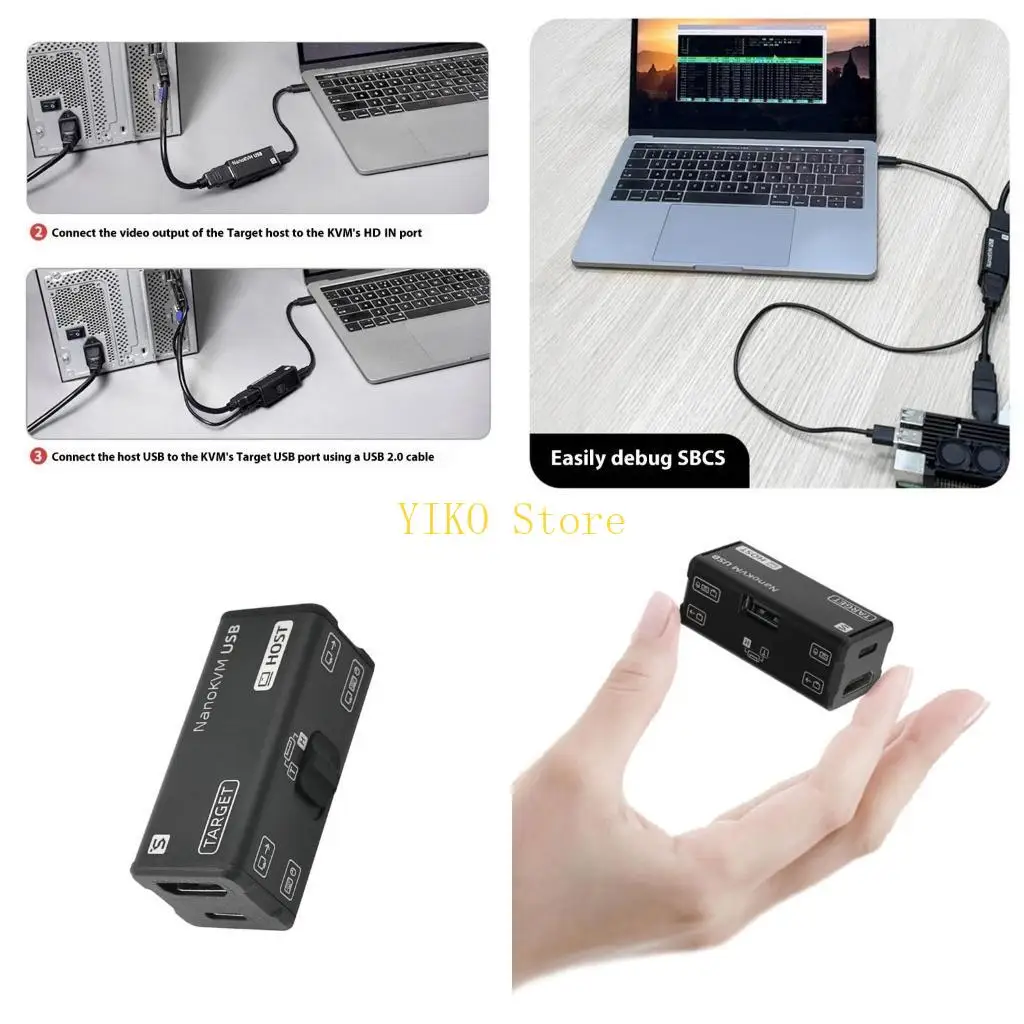 

K32C 4K30fps Loopback Remote Control Virtual Keyboard Mouse Web Base