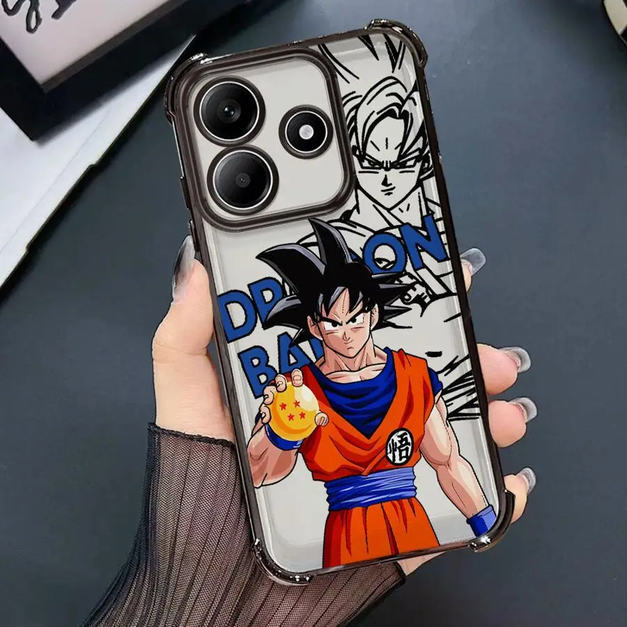 Anime DragonS BallS Soft Cover Phone Case for Redmi Note 10 11 12 13 Pro 14ProPlus 10s 9S 11s 10 Lite 9Pro