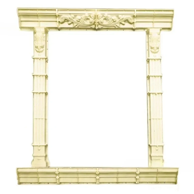 Adjustable Roman Column Window Model ABS Multi Pattern Window Cover Molds European Villa Square Column Mold House Wall Decor v