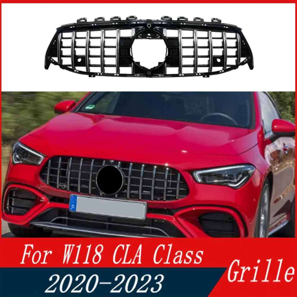 

Front Bumper Upper Grille Racing Grill For Mercedes-Benz W118 CLA Class CLA180 CLA200 CLA250 CLA260 CLA220 CLA45 2020 2021 2022