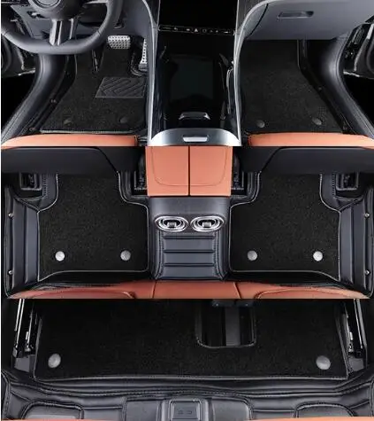 

Индивидуальные автомобильные коврики для BMW X7 G07 2019-2026 (6/7 мест), высококачественные водонепроницаемые двухслойные ковры для X7 2025 года