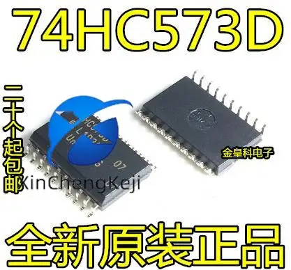 

20pcs original new 74HC573D latch 7.2MM width SOP-20