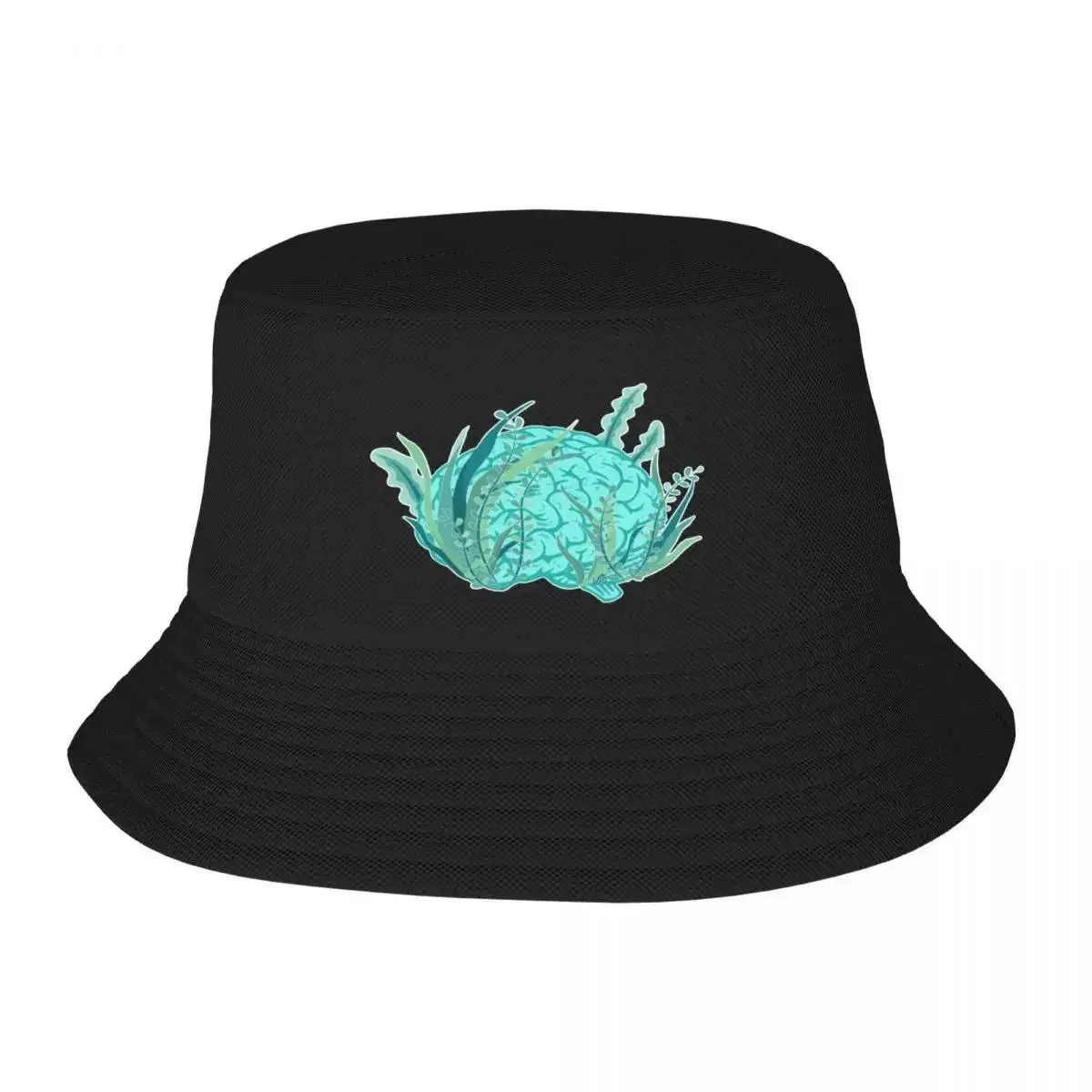 Seaweed Brain Bucket Hat Ball Cap tea Hat Women's Hats Men's