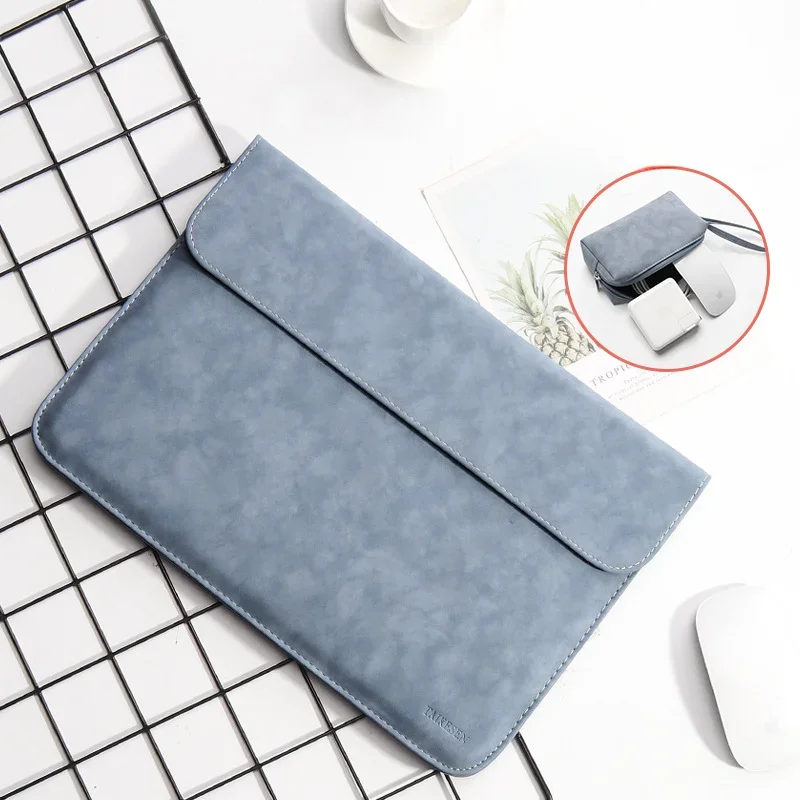 Imagem -04 - Laptop Sleeve para Macbook Air 13 m1 Pro Retina 13.3 11 14 16 15 Xiaomi 15.6 Capa do Notebook Huawei Matebook Shell Bolsa do Portátil