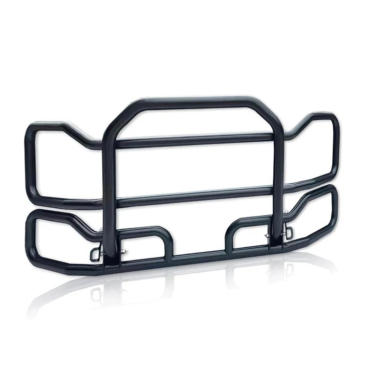 

Premium Heavy Duty Semi Truck Front Bumper Bull Bar Deer Grille Guard Fit 2021 Cascadia Models