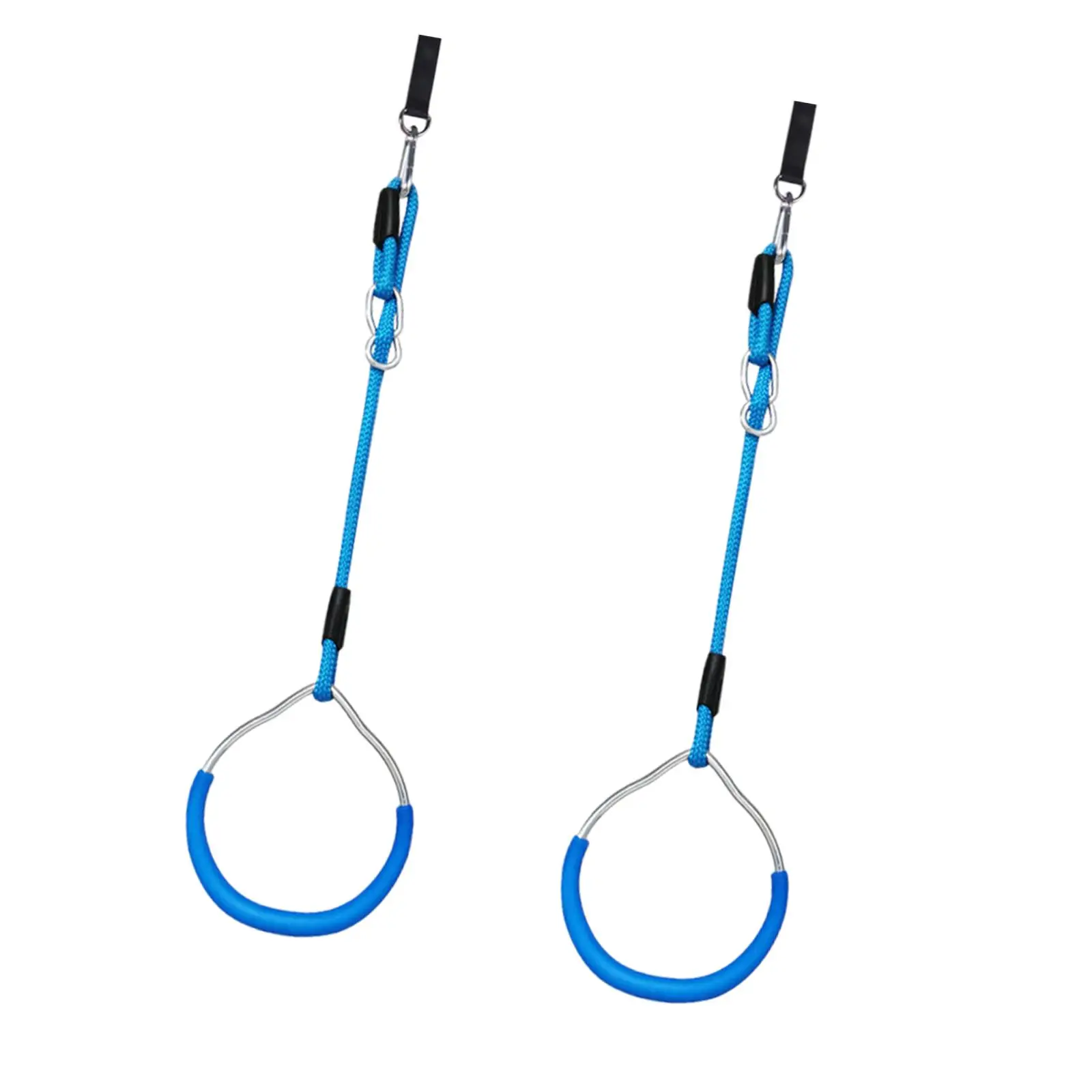 

Pull up Gym Ring Sweat Absorbent Hand Tape Adjustable Strap Training Rings