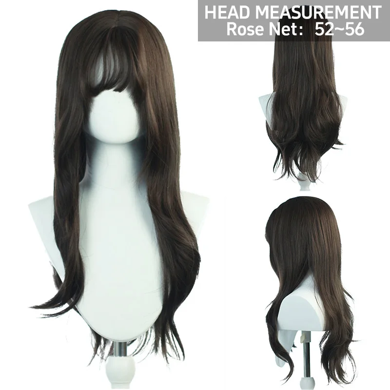 Рисунок 3 - Женский длинный парик с челкой