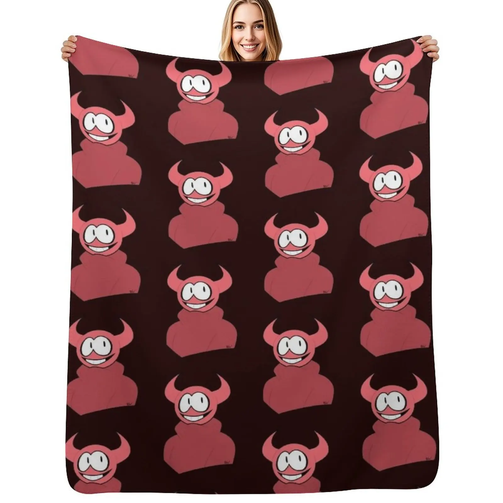 Bob Velseb Throw Blanket Decorative Throw Single Stuffeds Custom Hairys Weighted Blankets