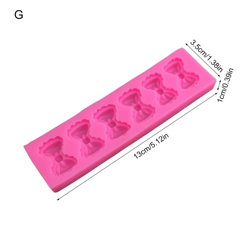 Stampi in silicone a bowknot r1wa che producono stampi per torta fondente decorando lo strumento da forno per preparare