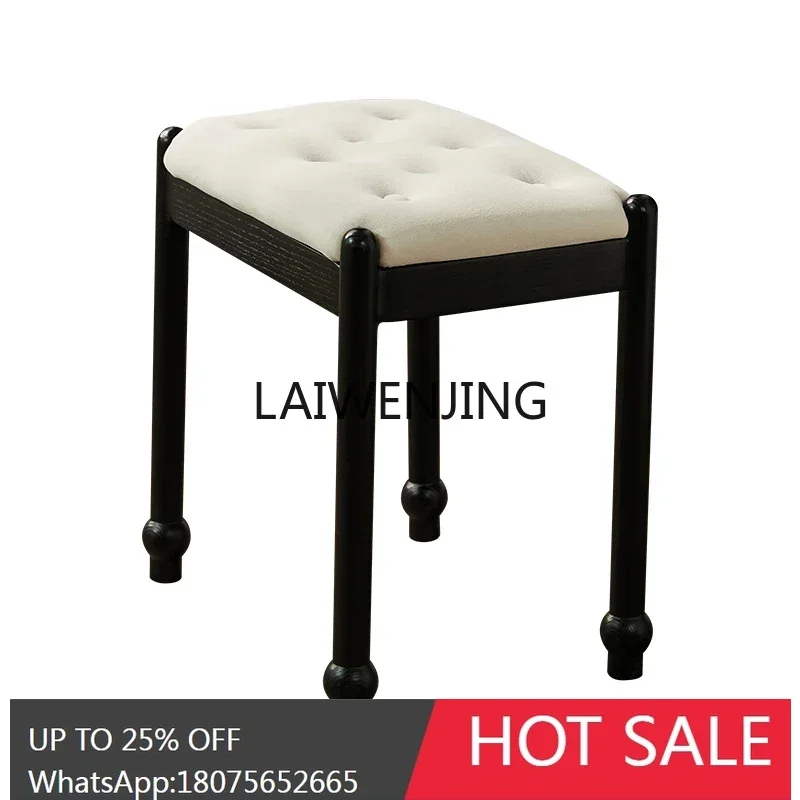 

solid wood dressing stool makeup chair new makeup table stool small