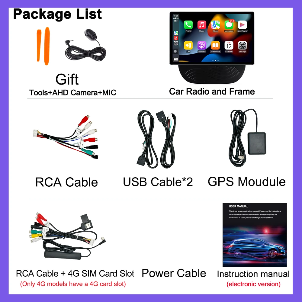 13.1inch Android 14 Car Radio For Chevrolet Malibu 9 2015-2022 Navigation GPS Multimedia Video Player Carplay Head Unit Tools