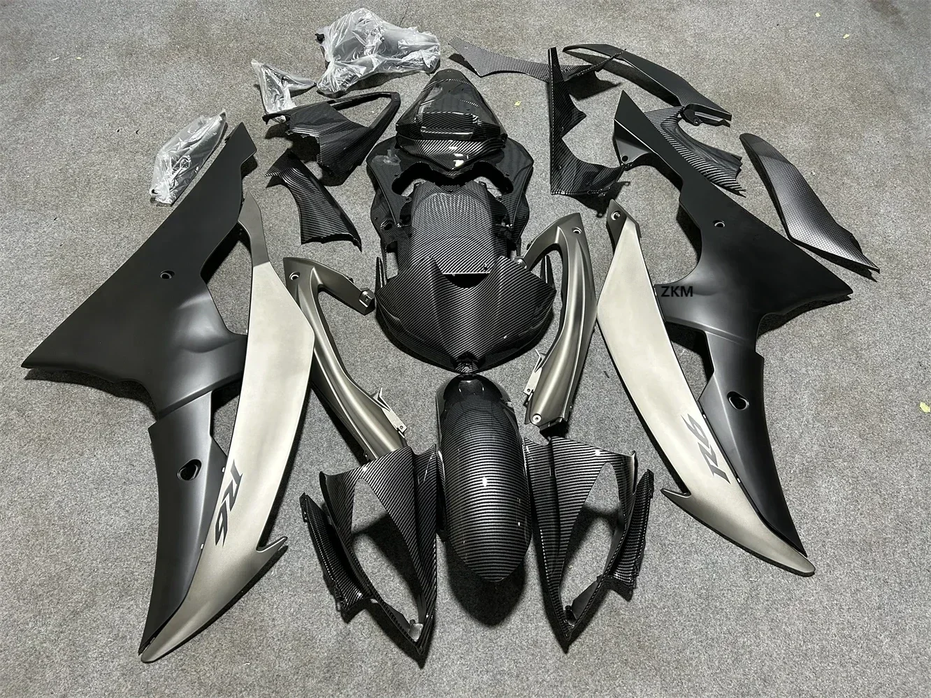 

Motorcycle Fairing Kit fit For YZF R6 YFZ-R6 2008 2009 2010 2011 2012 2013 2014 2015 2016 Bodywork Fairings carbon fiber paint