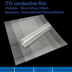 188um Transparent ITO conductive film electric for flexible soft film solar cell application SMH188H