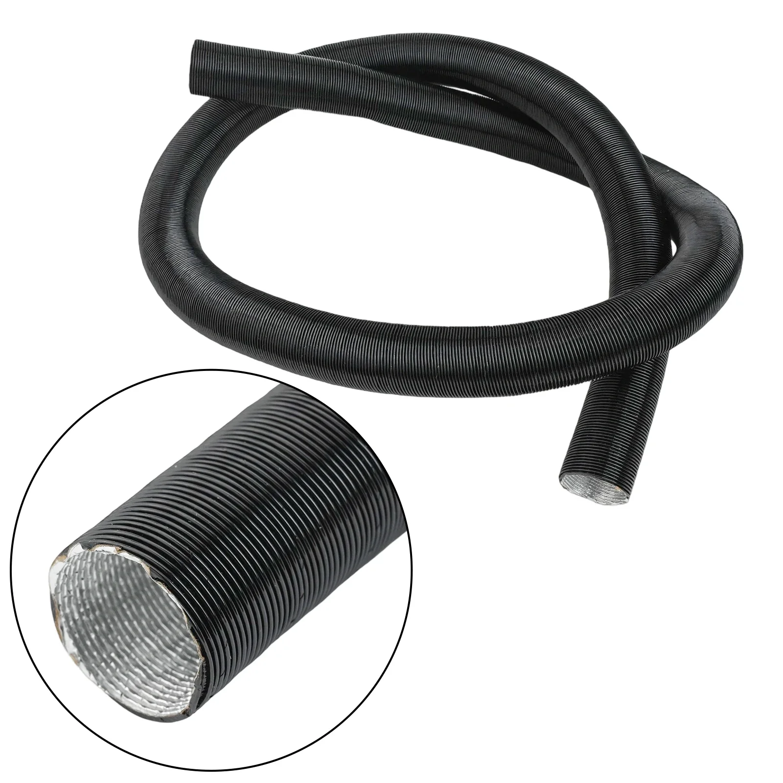 Aluminium Heating Duct For Vehicles Air Intake Hose Air Intake Hose Aluminium Foil Hose Flame Retardant Multi-Functional Use