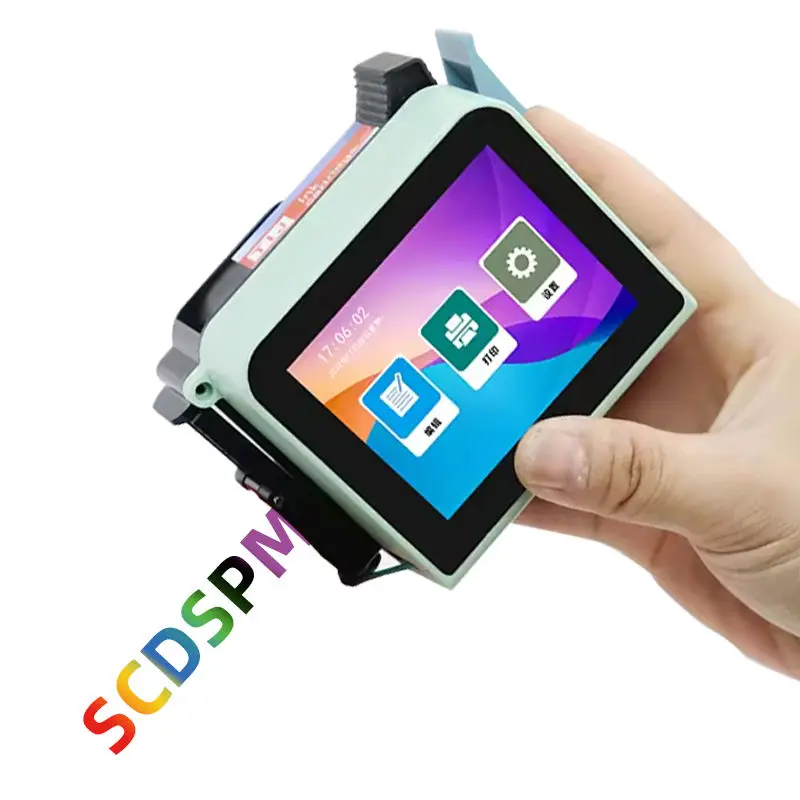 Portable 12.7mm  All Materials Thermal Coding Machine New QR Code Label Printer Functionality Smart Handheld Mini Inkjet Printer