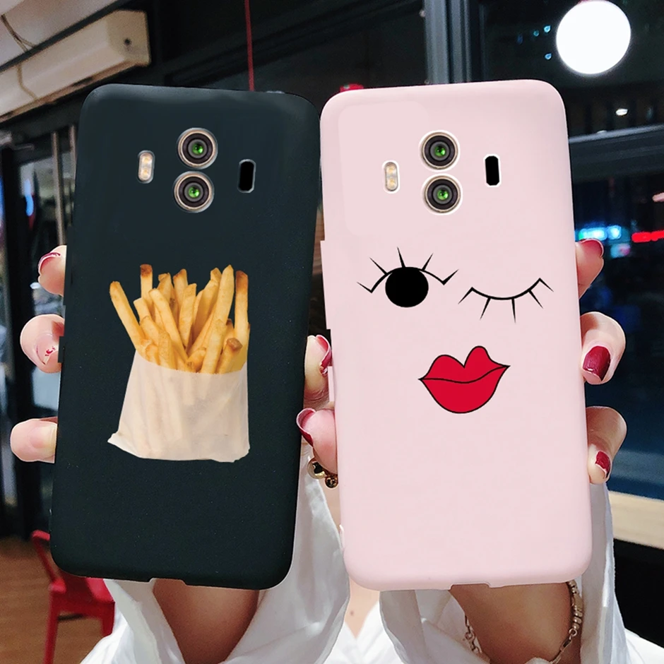 For Huawei Mate 10 Case Huawei Mate 10 Pro Back Cover Silicone Soft Phone Cases For Mate 10 10Pro Shell Camera Protective Fundas