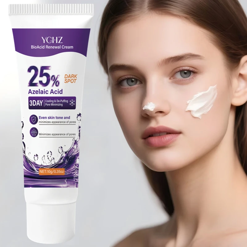 3-Day Pore and Dark Spot Brightening Cream - Cooling and Pore-Shrinking·Rich in 120% Azelaic Acid and Niacinamide Moisturizing Cream - Deeply Moisturizing - Quickly Brightens Skin Tone - 10g