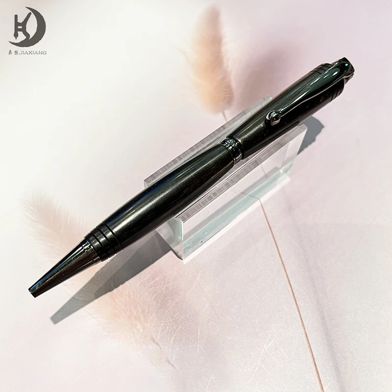 1 Stück 910 Luxus-Vintage-Kugelschreiber aus schmalem Sauerholz, Business-Büro-Stift, Geschenk, cooler, schöner Gelstift aus Holz für Männer und Frauen – Detail 5