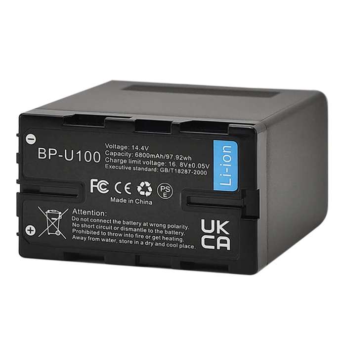 Batterie pour appareil photo newBP-U100 pour PM · W-EX1 EX3 EX160 EX260 EX280 PX · W-F3 BP-U30 BP-U65 BP-U90