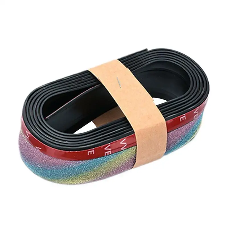 

Car Bumper Lip Side Skirt Car Front Lip Vehicle Exterior Flexible Protection Body Trim For Sedan Minivan Caravan Commuting