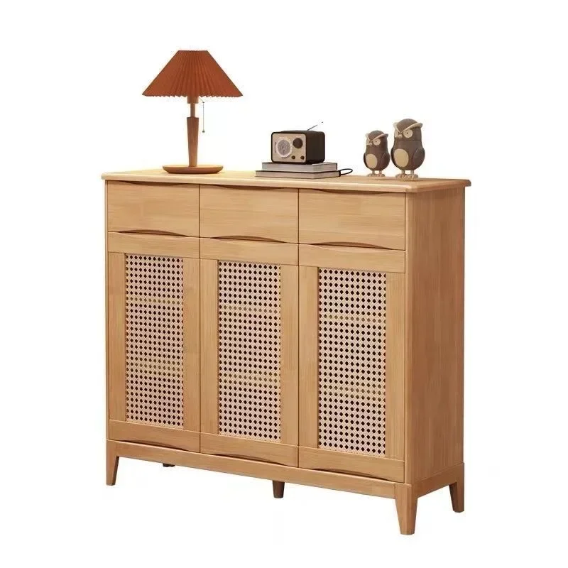 

For Entry Way Shoe Storage Cabinet Rubber Wooden Shoe Racks Cabinet Adjustable Tripod Shoe Rack Living Room Furniture