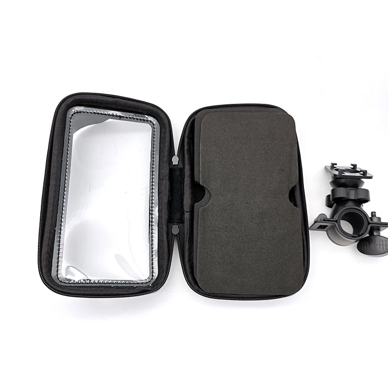 6.3 inch Motorcycle Phone Holder Stand Waterproof Bike Bicycle Mobile Handlebar Mount Bag Case