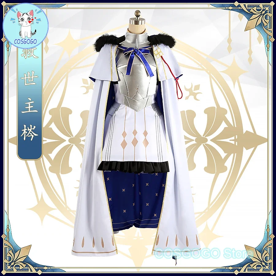 [Customized] Game Fate/Grand Order FGO Aesc the Witch of Rain/Aesc the Savior/Morgan the Queen of Water Cosplay Costume Suit