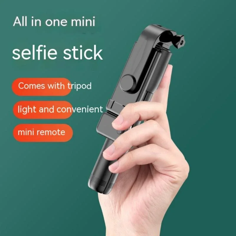 Mobile Phone Selfie Stick With Fill Light Live Broadcast Bracket Tripod Remote Control Bluetooth Folding Telescopic Long Stick