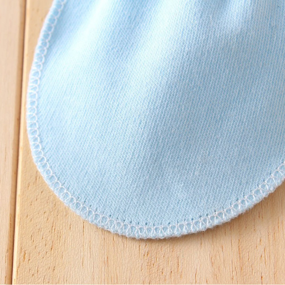 

4pcs Baby Anti Scratching Gloves Newborn Protection Face Warm Cotton Stretchy One Size Fit Most Anti-Grasping Gloves