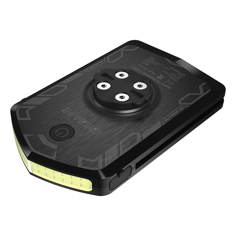 

AA79 New CYCLAMI Bicycle Front Light IPX6 Waterproof Cycling Power Bank Type-C Charging For Bryton XOSS IGS Computer