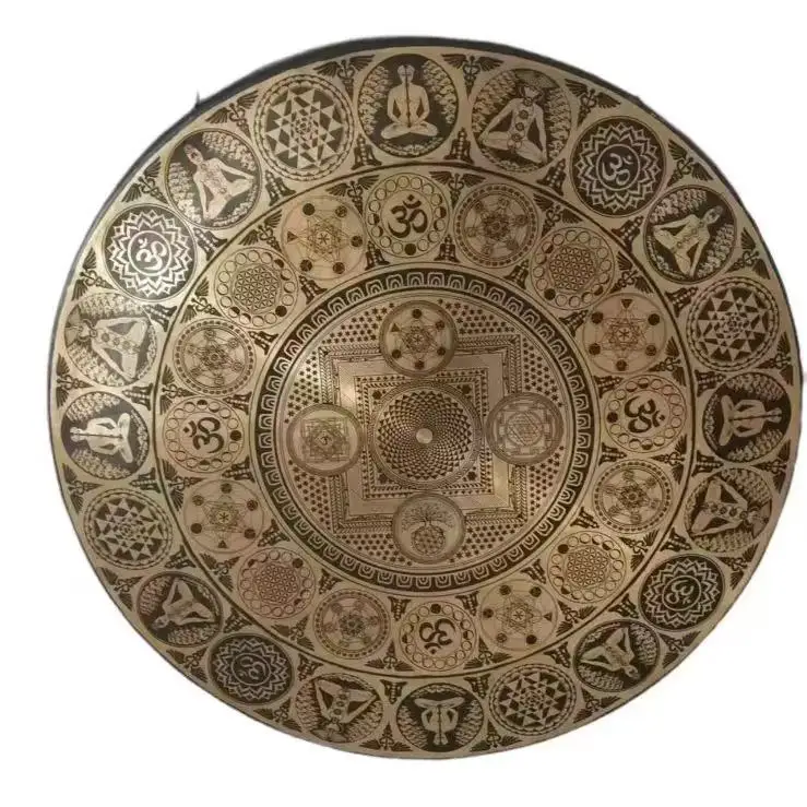 Professional Handmade Religious Gong Wind Sound Therapy Music Instrument for Bath Meditation