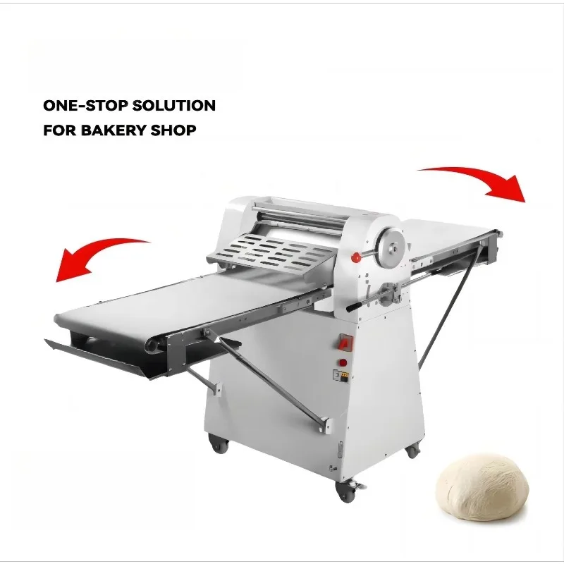 Precio De fábrica estilo europeo panadería Industrial pan eléctrico Pizza Croissant masa hoja Laminadora De Masa