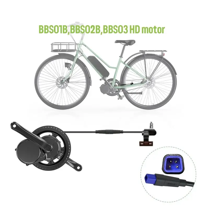 A03Z-Speed Sensor For Bafang Speed Sensor For Bafang CAN Ebikes Compatible With BBS01, BBS02, BBS-HD & M Series, 5 Pin Connector