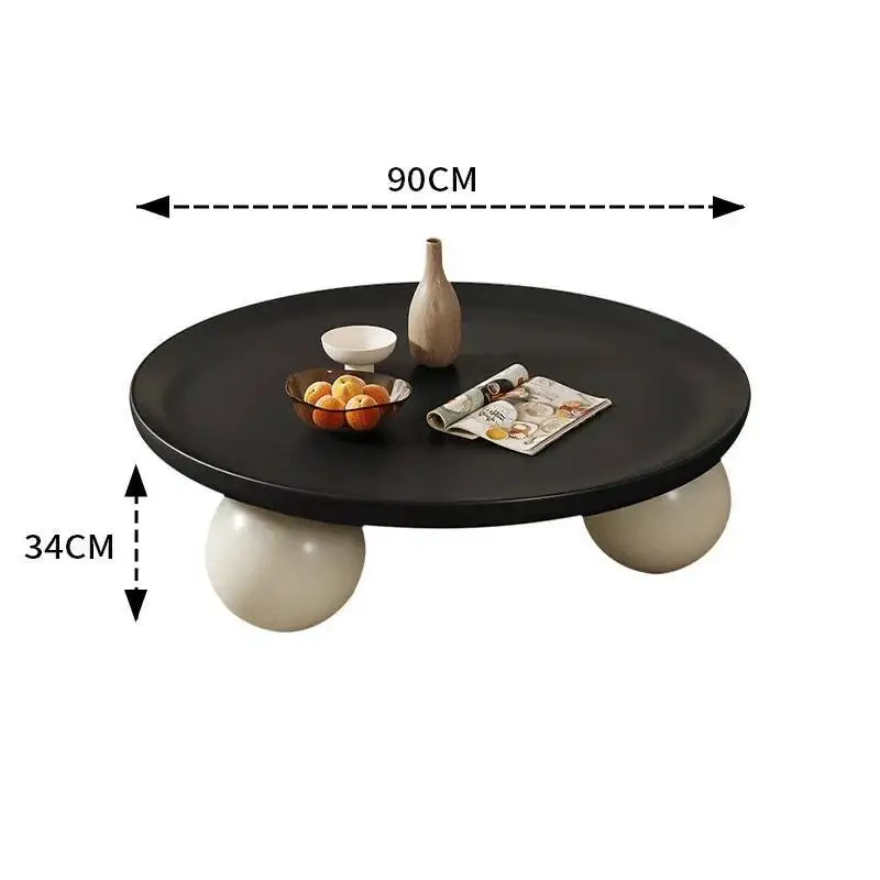 

Cream Coffee Style Elegant Unique Minimalist Tables Glamour Coffee Table Nordic Modern Stolik Kawowy Furniture Living Room