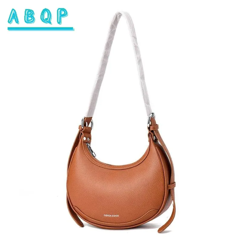 

Новая женская сумка: люксовый бренд, модная женская сумка через плечо, однотонная, большая вместимость, высокое качество, повседневная женская сумка