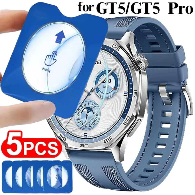 

Screen Protectors For Huawei Watch GT5 GT5 Pro 41mm 46mm 42mm Tempered Glass Hardness SmartWatch Films for Huawei GT5 Pro Cover