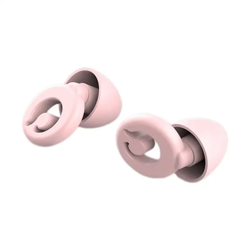 Silicone Ear Plug Reusable Waterproof Earplugs Swimming Earplugs Noise Reduction Cancelling Sleeping Protection Earplugs