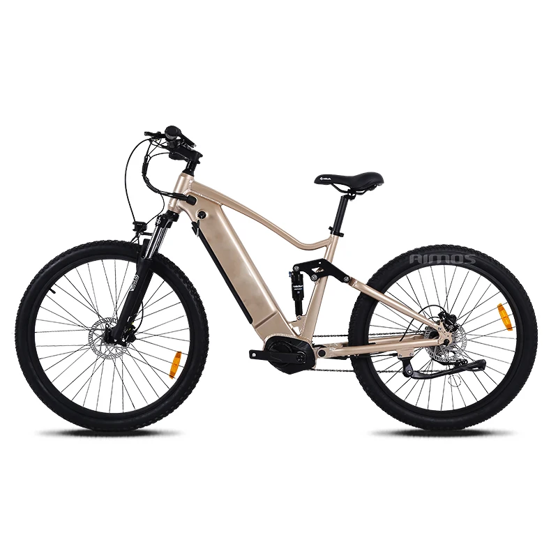 

48v 1000w Powerful MTB Ebike Mid Drive Motor Electric Snow Bicycle 17.5Ah Lithium Battery E Bike