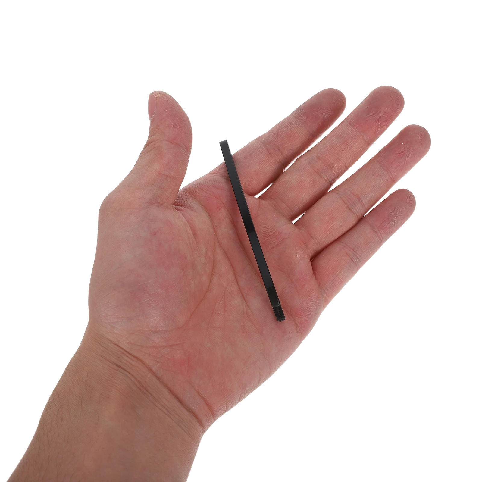 

100 шт., черные изогнутые заколки Jumbo Bobby, металлические заколки для волос, нескользящие боковые заколки, заколки для волос с челкой, аксессуары для густых волос