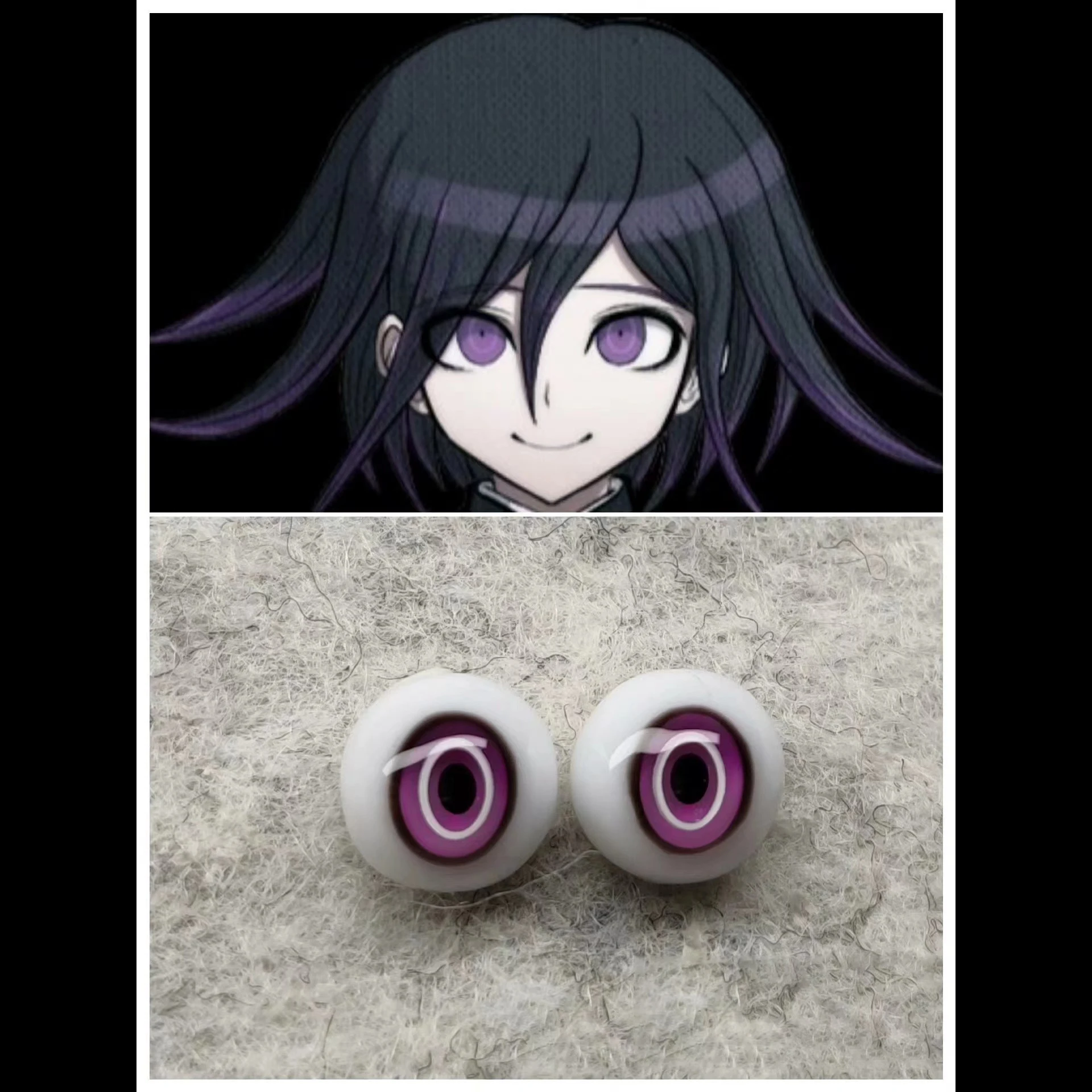 6/8/10/12/14/16/18/20/22/24mm Eyeball Doll Anime Eyes For BJD SD Doll Eyes Resin DIY Handmade Eyes DIY Doll Accessories Eyeball