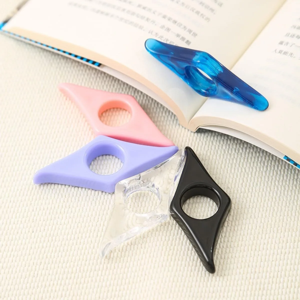 Reading Ring Book Accessory Books Marks Separator Books Accessories for Reading Books XSQ05