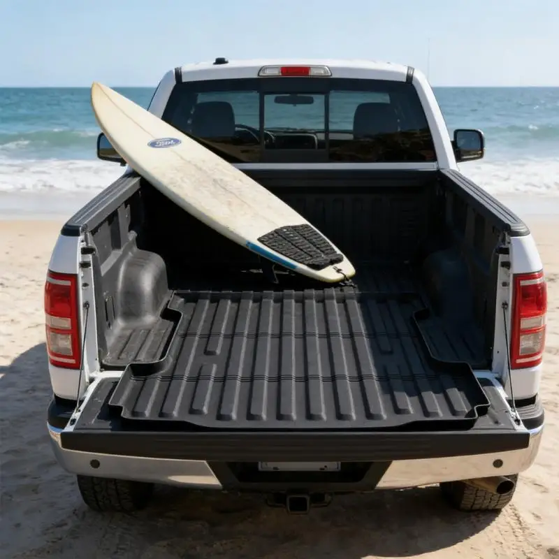 Strong PET Cargo Liner For 2015 2024 F150 Pickup 5.5FT Truck Box With face Guard X37F