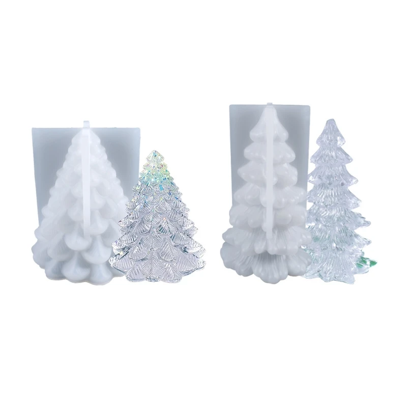 3D Christmas Tree Mold European and American Classical Characters Scented Material Mold Home Decoration