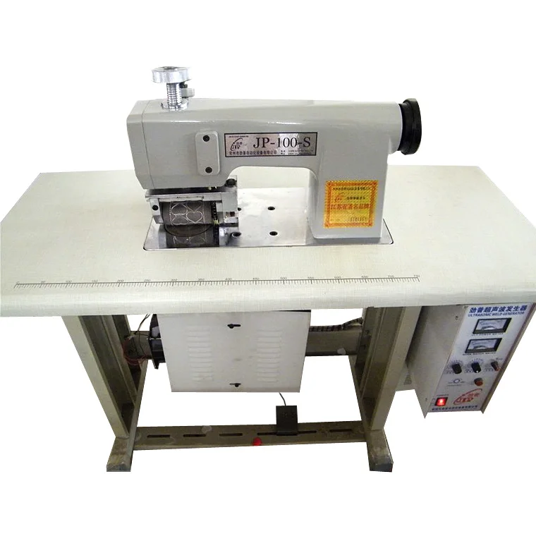 

Non Woven Fabric Cutting Ultrasonic Lace Machine JP-100-S