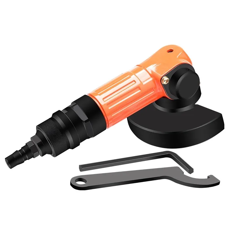 Bodun 4inch Pneumatic Angle Grinder Air Angle Grinder Angle Polishing Machine Angle Grinding Machine Powerful Sanding Machine Bd-7195