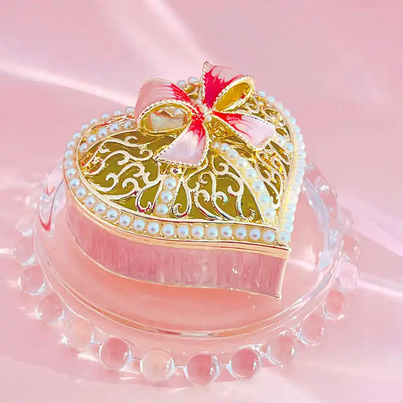 handmade-enamel-heart-aped-pearl-jewelry-box-birthday-gift-small-accories-storage-box-creative-diy-knot