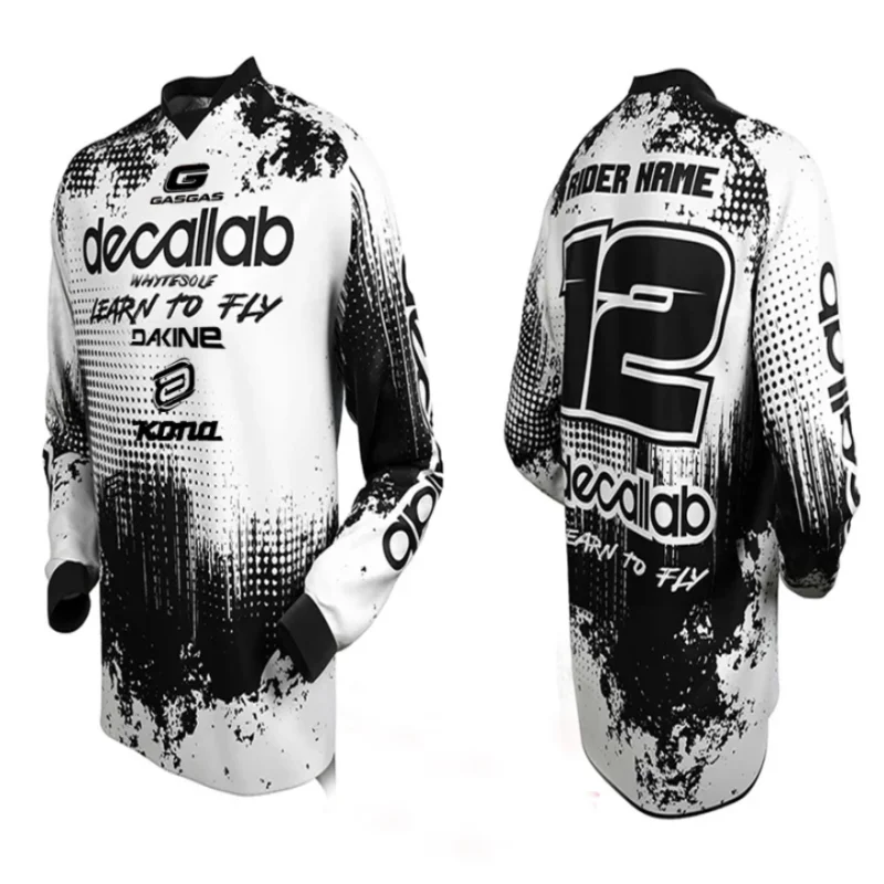 2024 Team custom moto bmx enduro motocross Jersey mtb downhill jersey cycling mountain motorcycle bike camiseta enduro mtb